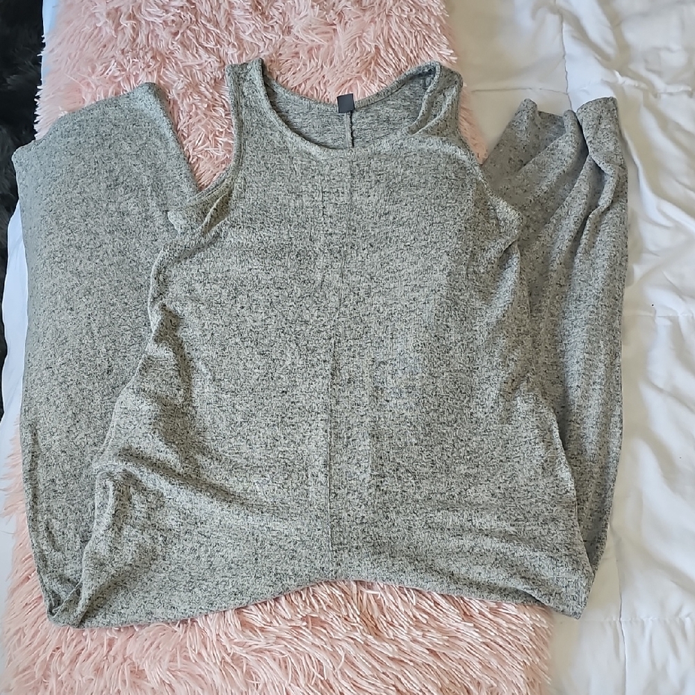 Joe Fresh Gray Sleeveless Knit Tank Top - Picture 1 of 6